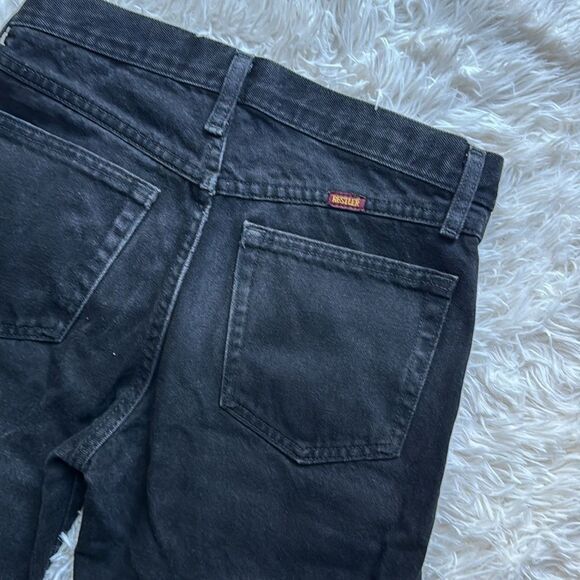 Rustler Black Straight Leg Jeanss 29x30 29” - Picture 5 of 6
